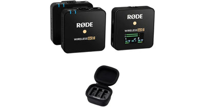 RODE Wireless GO II 2-Person Wireless Microphone System + Charging Case (Used) - Rode - VisionSounds South Africa