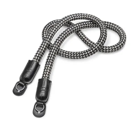 Leica Round Braided Rayon Carrying Strap (Black and White) - Leica - VisionSounds South Africa