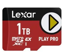 Lexar PLAY PRO microSDXC Express 1TB Memory Card - Lexar - VisionSounds South Africa