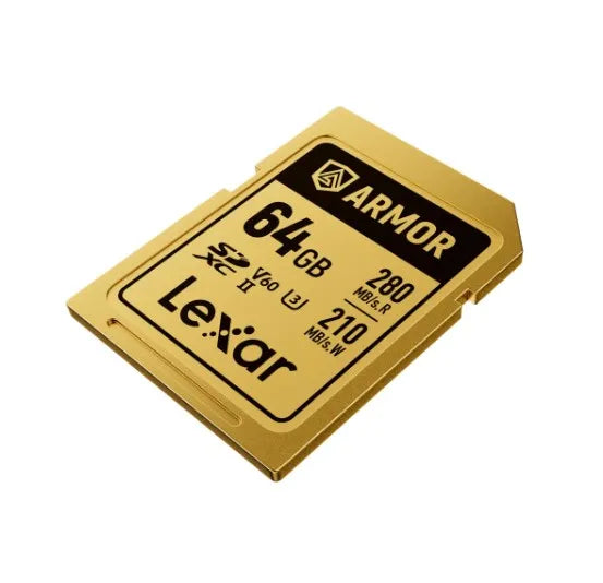 Lexar SD ARMOR Gold 64GB - Lexar - VisionSounds South Africa