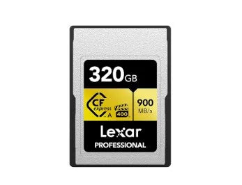 Lexar Professional CFexpress Type A Gold Card (320GB) - Lexar - VisionSounds South Africa