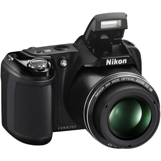 Nikon Coolpix L340 20.2MP Digital Camera with 28x Optical Zoom (Used) - Nikon - VisionSounds South Africa