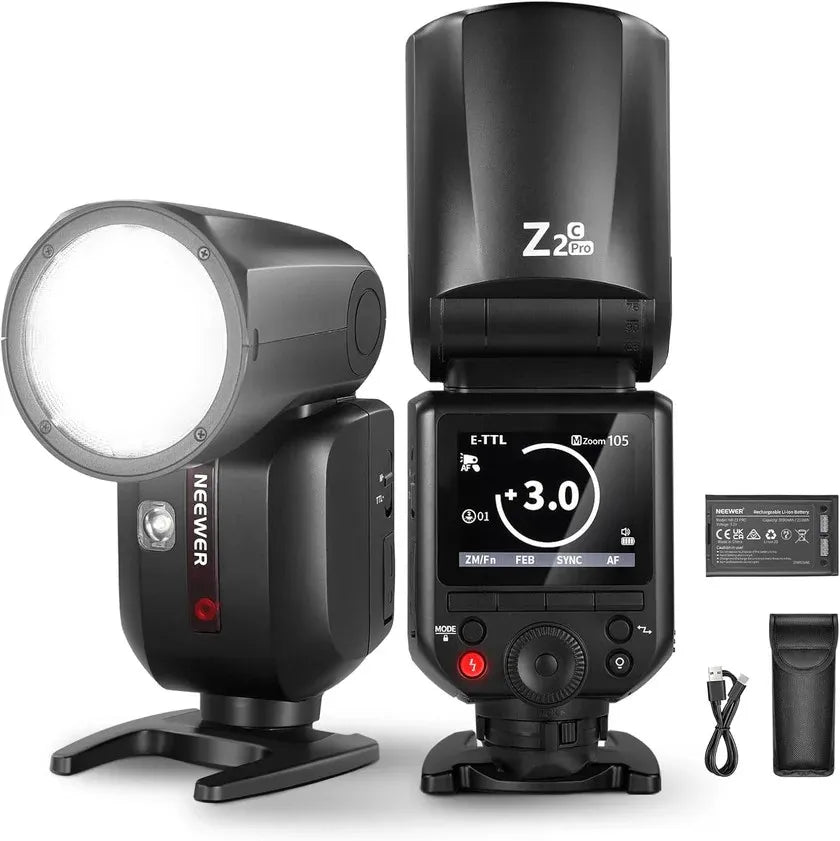Neewer Z2PROC TTL Round Head Speedlight Flash For Canon - Neewer - VisionSounds South Africa