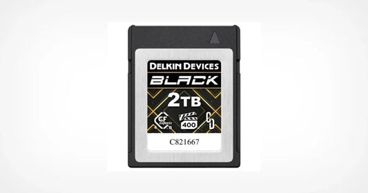 Delkin Devices Black 2TB VPG400 CFexpress Type B 4.0  Memory Card (3630 MB/s Read, 3130 MB/s Write) - Delkin - VisionSounds South Africa