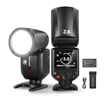Neewer Z2PROS TTL Round Head Speedlight Flash For Sony - Neewer - VisionSounds South Africa