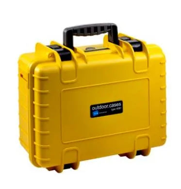 B&W Outdoor Case Type 4000 With Foam (Yellow) - B&W - VisionSounds South Africa