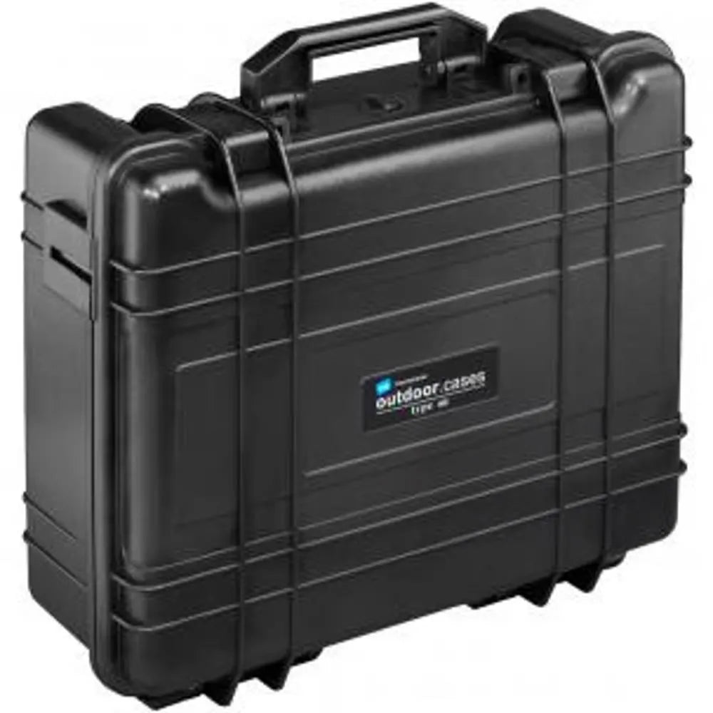 B&W Outdoor Case Type 6000 With Dividers (Black) - B&W - VisionSounds South Africa