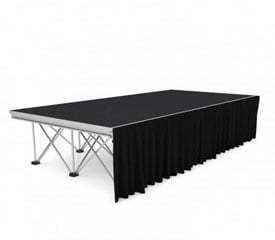 ALUSTAGE T.BS-40105BP SKIRT FOR SCA05 PANTHER DECK 40 X 105CM - ALUSTAGE - VisionSounds South Africa