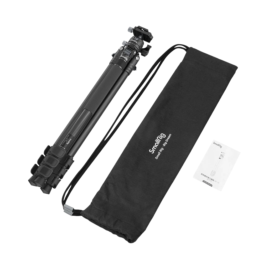 SmallRig AP-10 Carbon Fiber Tripod with Ball Head