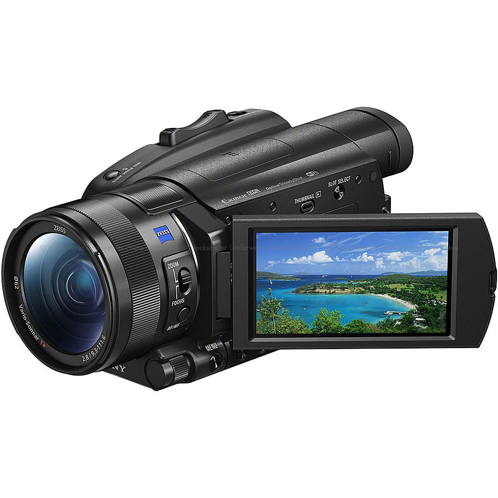 Sony FDR-AX700 4K HDR Handycam Camcorder with NightShot with Sony NightShot infrared