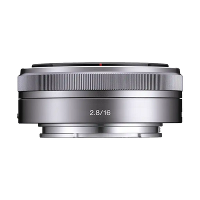 Sony E 16mm f/2.8 Lens (Silver)