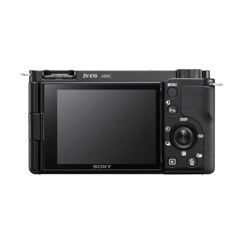 Sony ZV-E10 Mirrorless Camera with 16-50mm and 55-210mm Lens + Sony Shoulder Bag and 32GB SD Card (Black)