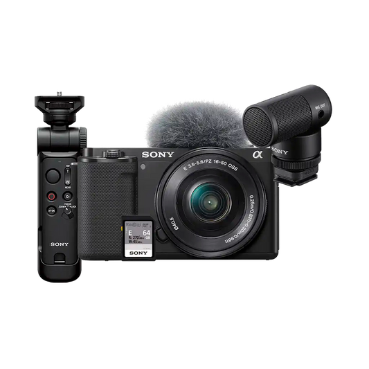 Sony ZV-E10 Mirrorless Camera with 16-50mm Lens Creator Kit