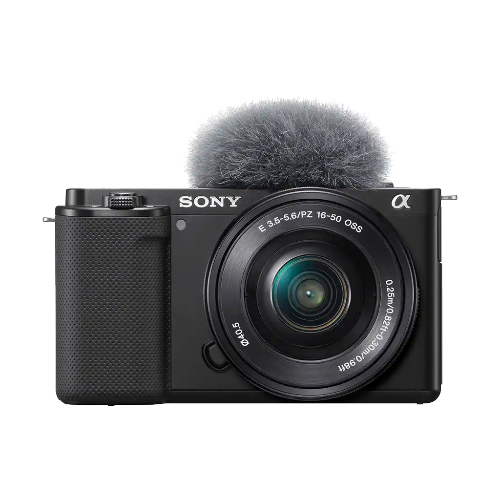 Sony ZV-E10 Mirrorless Camera with 16-50mm Lens (Black)