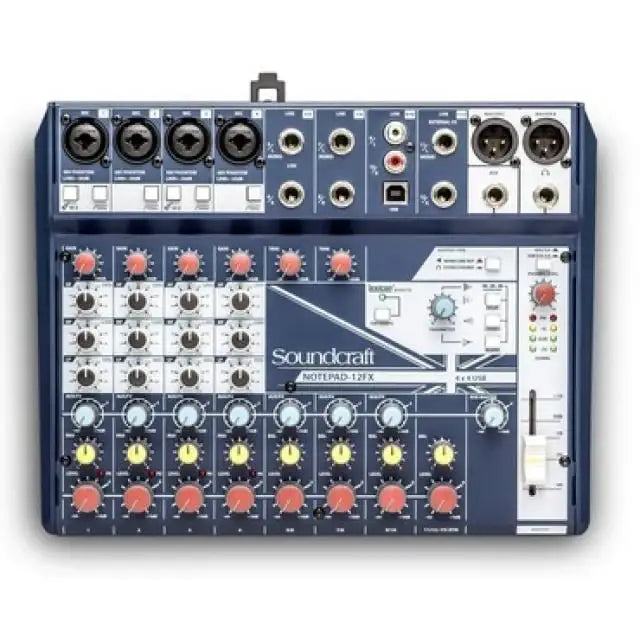 SoundCraft Notepad 12FX - Soundcraft - VisionSounds South Africa