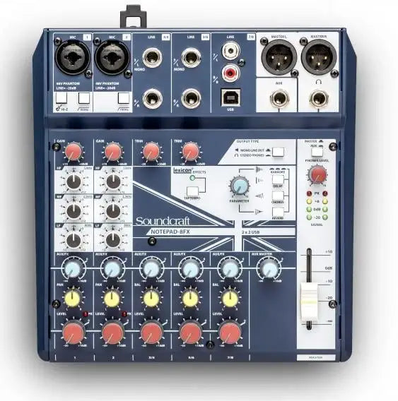 SoundCraft Notepad 8FX - Soundcraft - VisionSounds South Africa