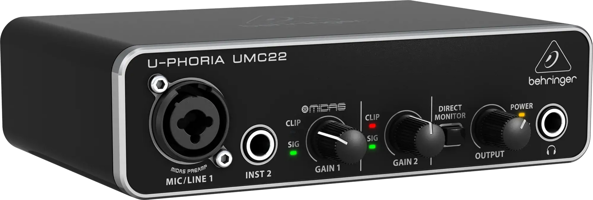 Behringer U-Phoria UMC22 - Behringer - VisionSounds South Africa