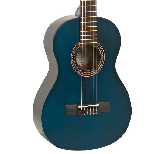 Valencia 1/2 Classical Guitar - Transparent Blue product image