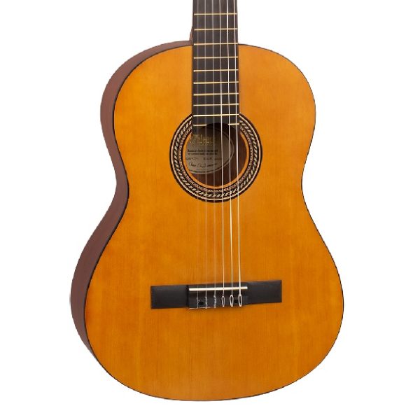 Valencia Classical 4/4 Left Hand Guitar - Natural detail image 3