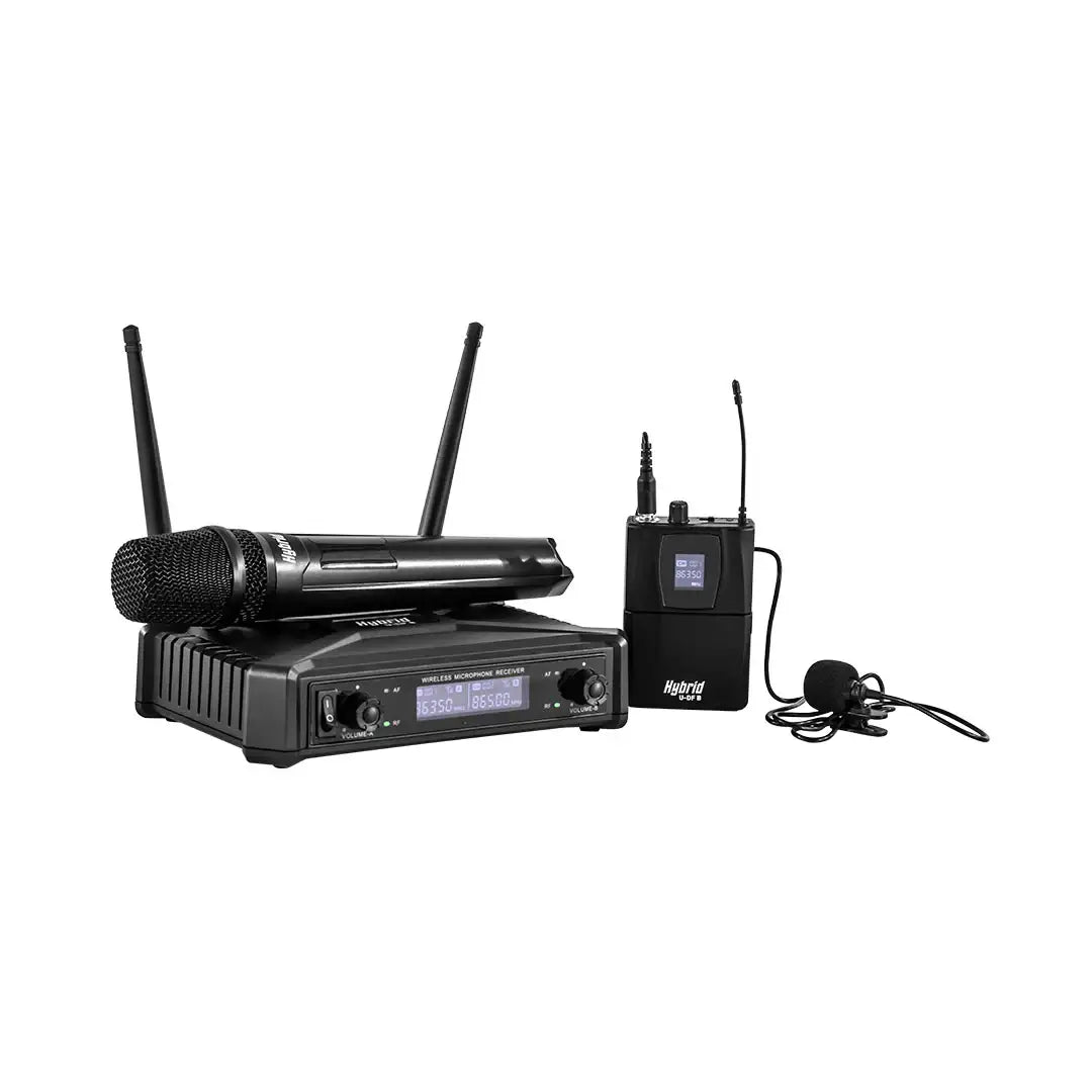 Hybrid U-DF/B Dual handheld + lapel - Hybrid - VisionSounds South Africa