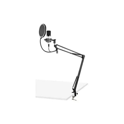 Vonyx – CMS300W STUDIO SET WHITE USB CONDENSER USB MIC WITH STAND & POP FILTER - Vonyx - VisionSounds South Africa