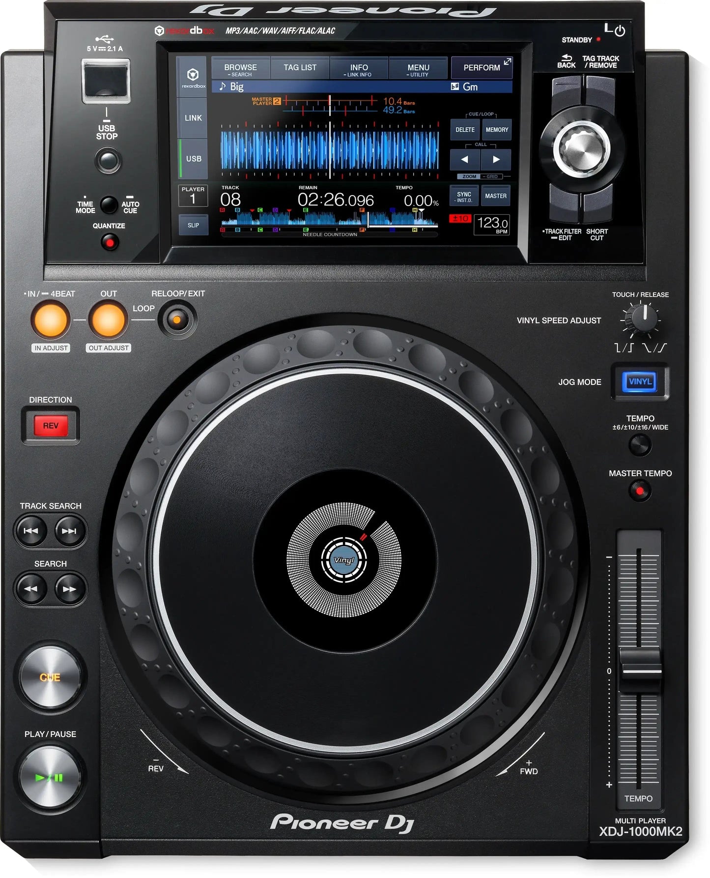 Pioneer XDJ1000 MK2 - Image 3