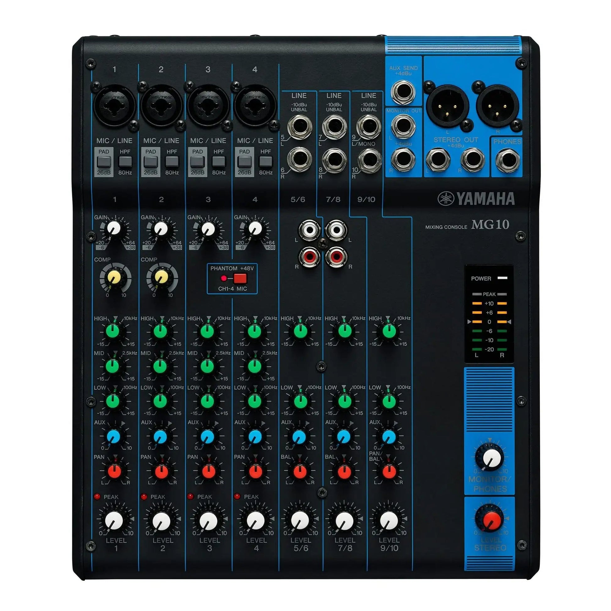 Yamaha MG10 Analog Mixing Console - Yamaha - VisionSounds South Africa
