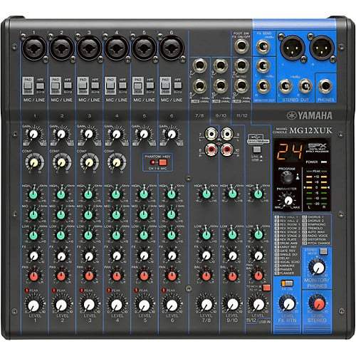Yamaha MG12XUK Analog Mixer - Yamaha - VisionSounds South Africa