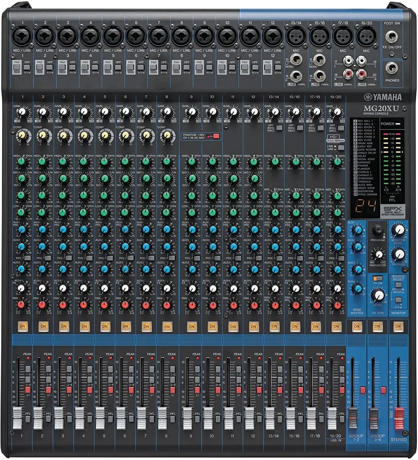 Yamaha MG20XU - Yamaha - VisionSounds South Africa