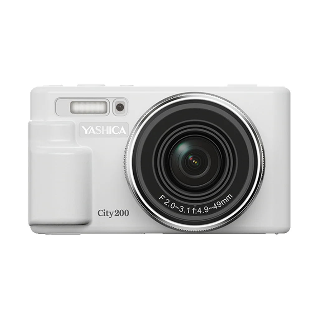 Yashica City 200 Digital Compact Camera (White)