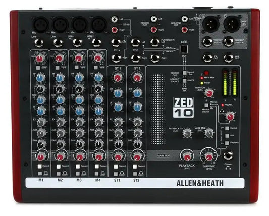 Allen & Heath ZED10 - Allen & Heath - VisionSounds South Africa